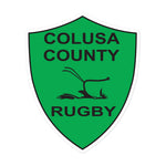 Colusa County Rugby Bubble-free stickers