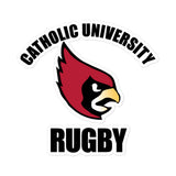 Catholic University Men’s Rugby Bubble-free stickers