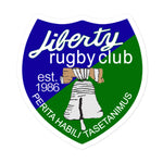 Liberty Rugby Club Bubble-free stickers