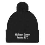 McHenry County Vikings RFC Pom-Pom Beanie