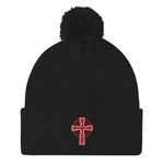 Brother Rice Crusaders Rugby Pom-Pom Beanie