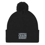 Louisville Crash Rugby Pom-Pom Beanie