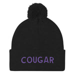 Cougars Pom-Pom Beanie