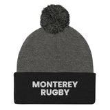 Monterey Rugby Pom Pom Knit Cap