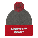 Monterey Rugby Pom Pom Knit Cap