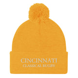 Cincinnati Classical Academy Rugby Pom-Pom Beanie