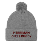 Herriman Girls Rugby Pom-Pom Beanie