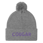 Cougars Pom-Pom Beanie