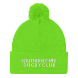 Southern Pines Rugby Pom-Pom Beanie