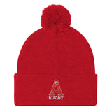 Acadia Rugby Pom-Pom Beanie