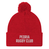 Peoria Rugby Club Pom-Pom Beanie