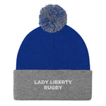 Liberty Rugby Club Pom-Pom Beanie