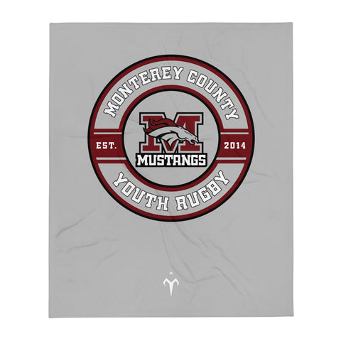 Monterey Rugby Throw Blanket