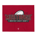 Monterey Rugby Throw Blanket