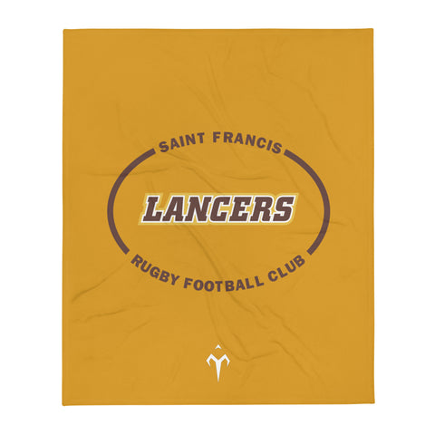 St. Francis Rugby Throw Blanket