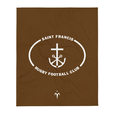 St. Francis Rugby Throw Blanket