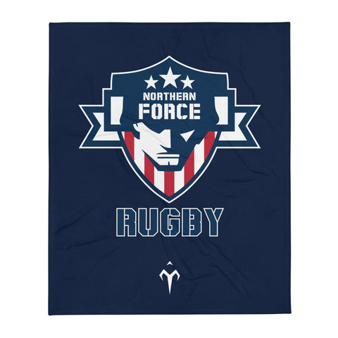 Dayton Northern Force Rugby Club Throw Blanket