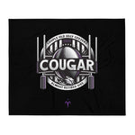 Cougars Throw Blanket