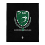 Southern Pines Rugby Throw Blanket