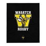 Wasatch Rugby Throw Blanket