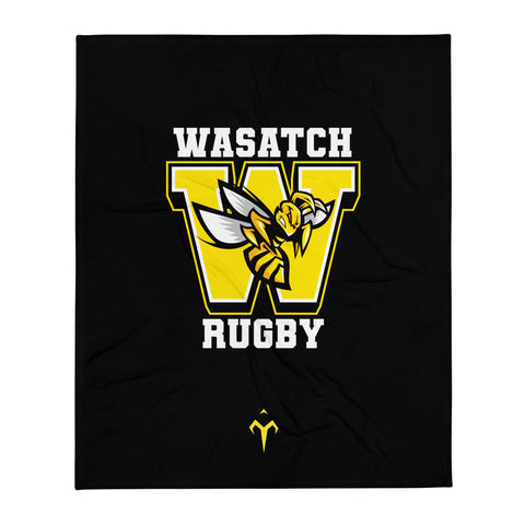 Wasatch Rugby Throw Blanket
