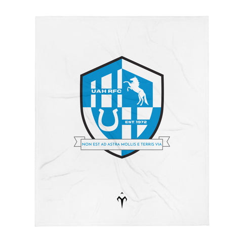 UAH Rugby Throw Blanket