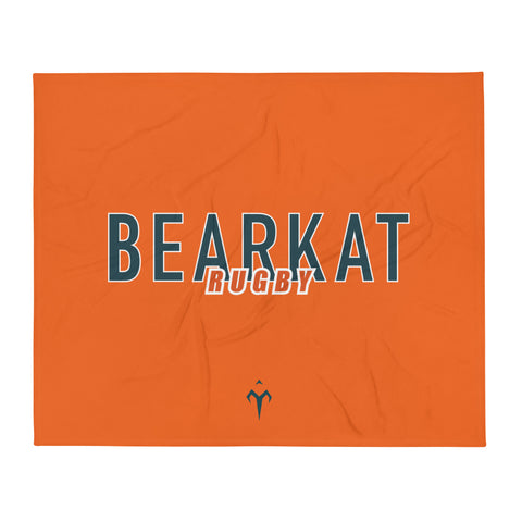 Bearkat Rugby Throw Blanket