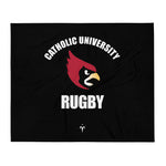 Catholic University Men’s Rugby Throw Blanket