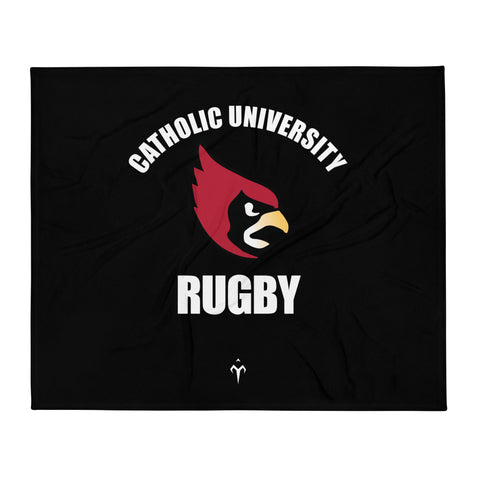 Catholic University Men’s Rugby Throw Blanket