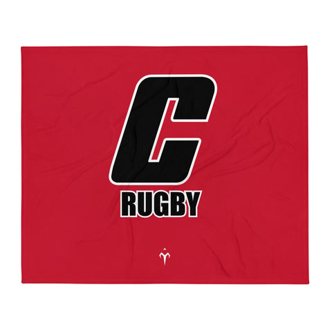 Catholic University Men’s Rugby Throw Blanket