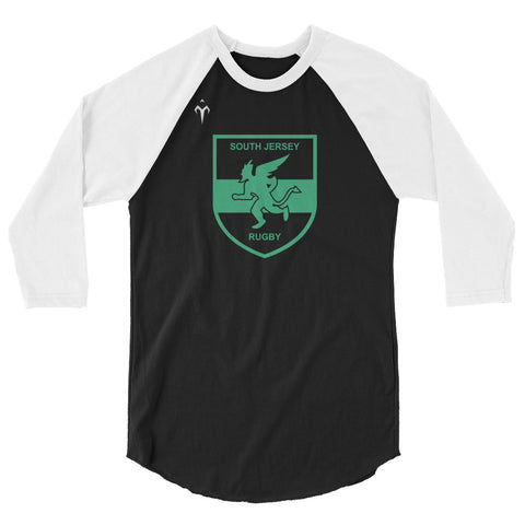 South Jersey Devils RFC 3/4 sleeve raglan shirt