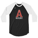 Acadia Rugby 3/4 sleeve raglan shirt