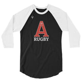 Acadia Rugby 3/4 sleeve raglan shirt