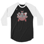 Indiana County Warrior Rugby Rugby 3/4 sleeve raglan shirt