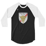 Peoria Rugby Club 3/4 sleeve raglan shirt