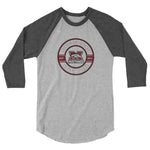 Monterey Rugby 3/4 sleeve raglan shirt