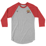 907 Brothers Rugby 3/4 sleeve raglan shirt