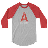 Acadia Rugby 3/4 sleeve raglan shirt