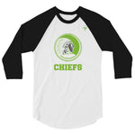 Oceanside Chiefs Rugby 3/4 sleeve raglan shirt