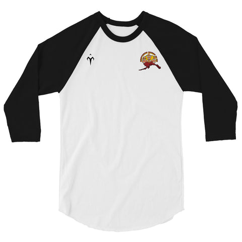 907 Brothers Rugby 3/4 sleeve raglan shirt