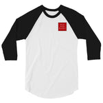 Big Red Rugby 3/4 sleeve raglan shirt