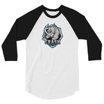 Louisville Crash Rugby 3/4 sleeve raglan shirt