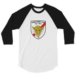 Peoria Rugby Club 3/4 sleeve raglan shirt