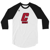 Catholic University Men’s Rugby 3/4 sleeve raglan shirt