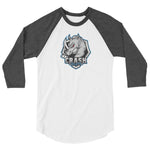 Louisville Crash Rugby 3/4 sleeve raglan shirt