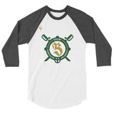 Franciscan Rugby 3/4 sleeve raglan shirt