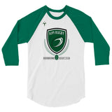 Southern Pines Rugby 3/4 sleeve raglan shirt
