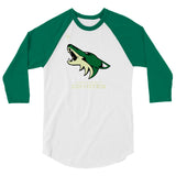 Lake County Coyotes Rugby 3/4 sleeve raglan shirt