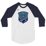 Eckerd Tritons Rugby 3/4 sleeve raglan shirt