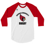 Catholic University Men’s Rugby 3/4 sleeve raglan shirt